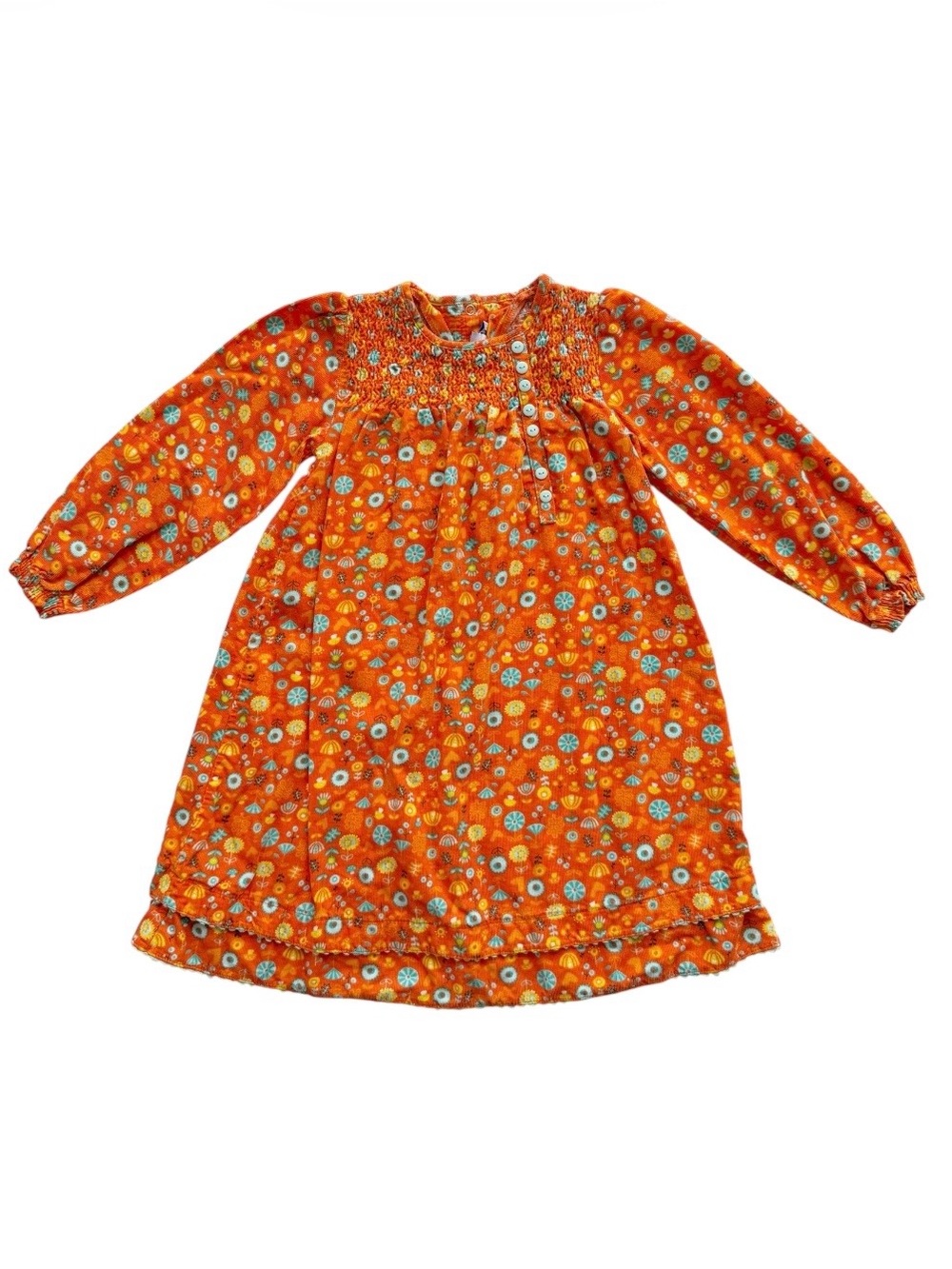 Le Top Floral Corduroy Dress size 5